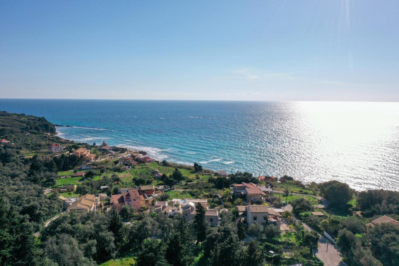 Apartament Amaryllis Seaview House By Guestcorfu Paramonas  Zewnętrze zdjęcie
